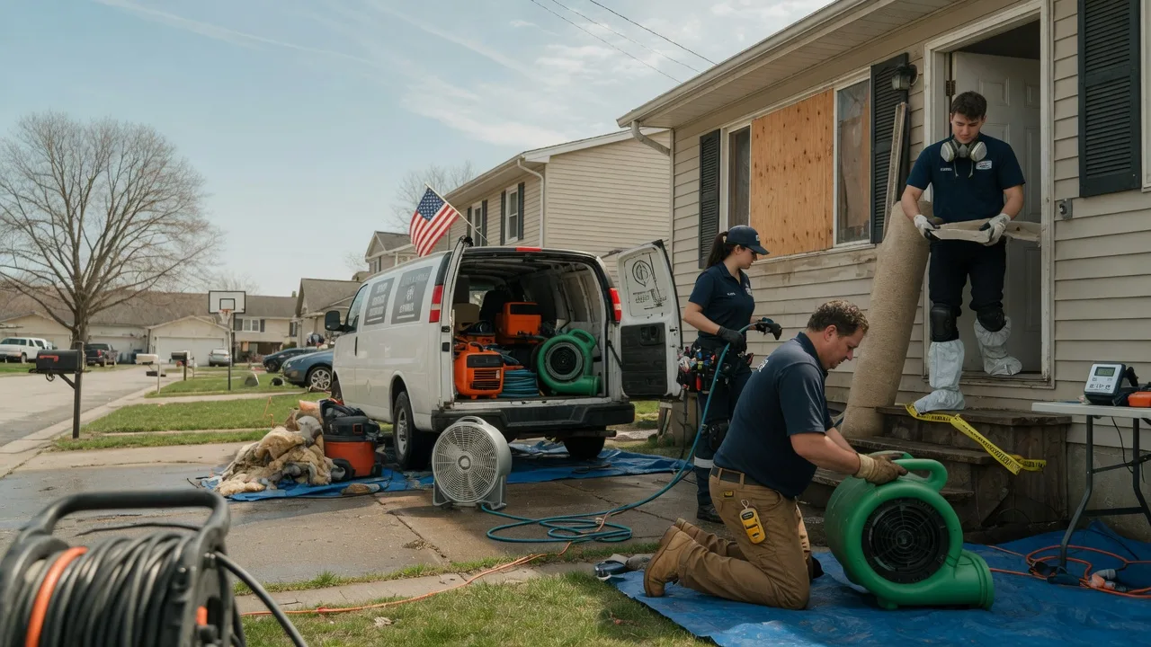 Water Damage Restoration in Guernsey, IA near me